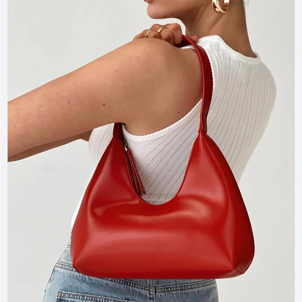 Red Shoulder Bag - Picture 3 of 4